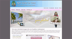 Desktop Screenshot of miamioncanvas.com